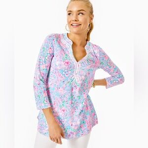 Lilly  Pulitzer Kaia Tunic Top Size M